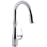 Kohler K-560-VS Bellera Pull-Down Kitchen Faucet